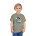 Surfing Scientist Girl - Toddler Short Sleeve - Brightsee