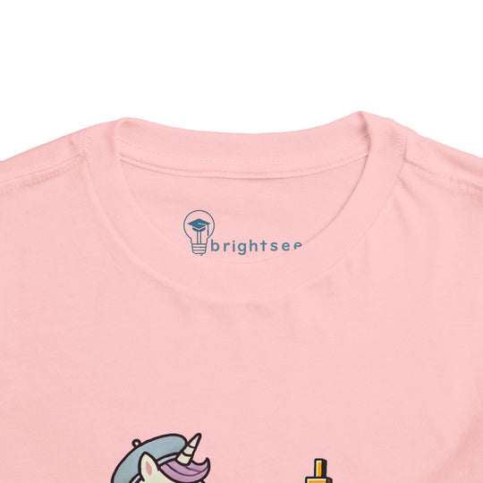 Painting Unicorn - Toddler Short Sleeve - Brightsee