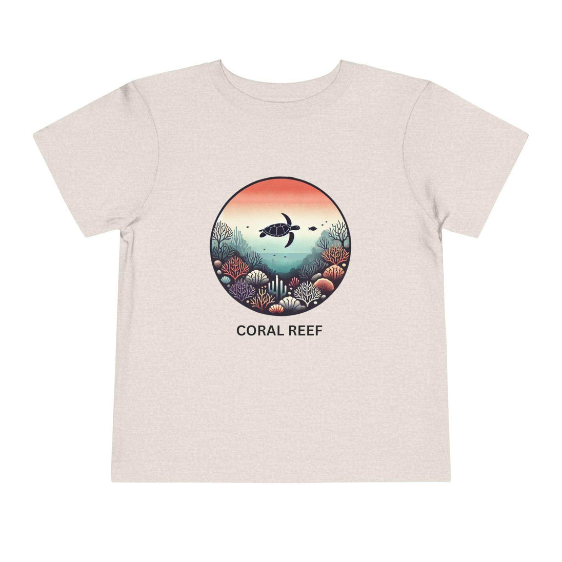 Coral Reef - Toddler Short Sleeve Tee - Brightsee
