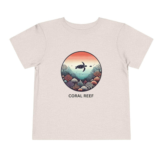 Coral Reef - Toddler Short Sleeve Tee - Brightsee
