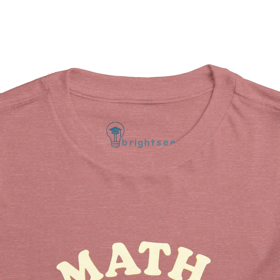 Math is Fun Cute Calculator - Toddler Short Sleeve - Brightsee