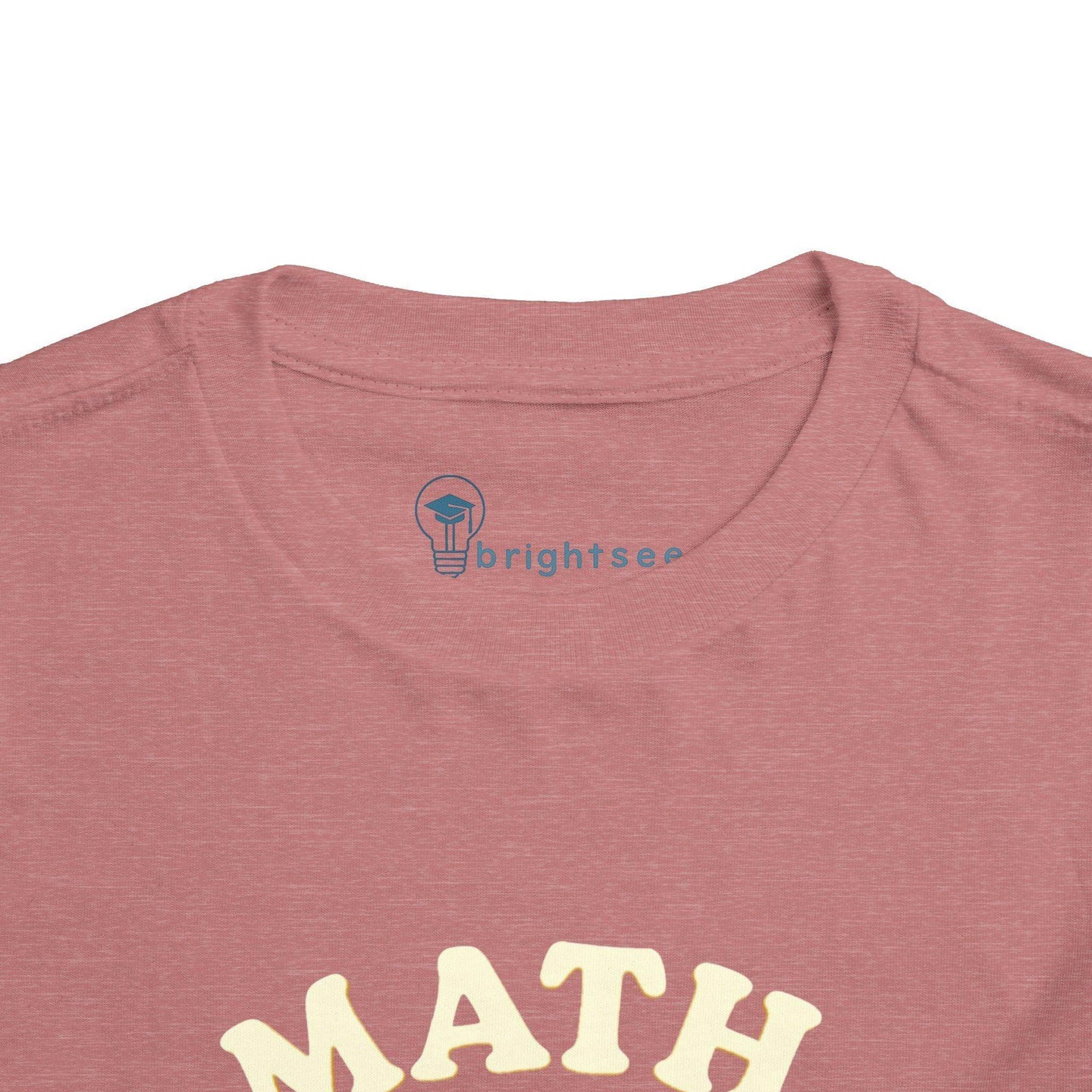 Math is Fun Cute Calculator - Toddler Short Sleeve - Brightsee