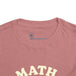 Math is Fun Cute Calculator - Toddler Short Sleeve - Brightsee