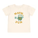 Math is Fun Cute Calculator - Toddler Short Sleeve - Brightsee