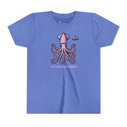 Future Explorer Squid - Youth Short Sleeve - Brightsee