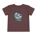 Surfing Scientist Girl - Toddler Short Sleeve - Brightsee