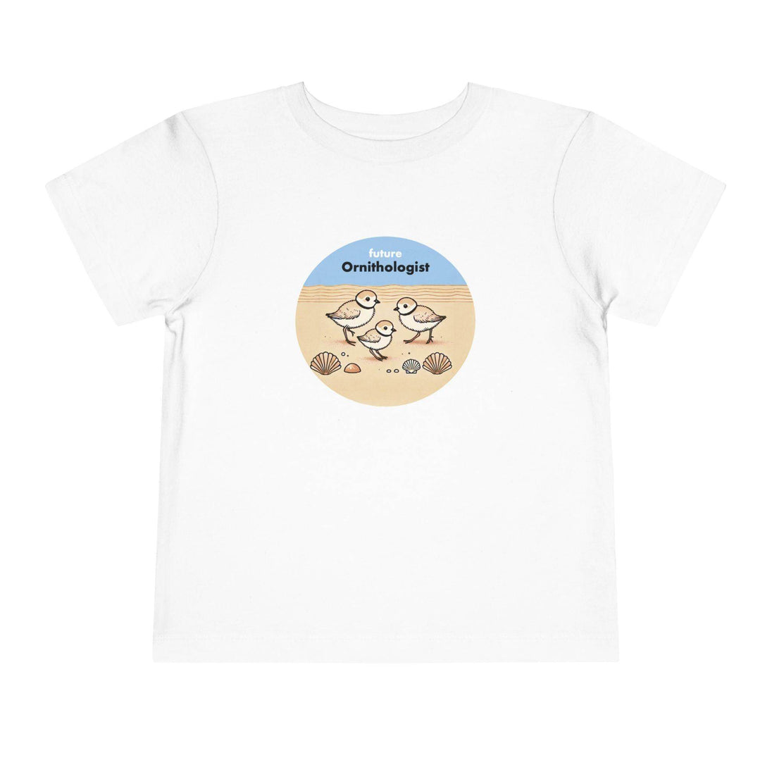 Future Ornithologist Plover - Toddler Short Sleeve - Brightsee