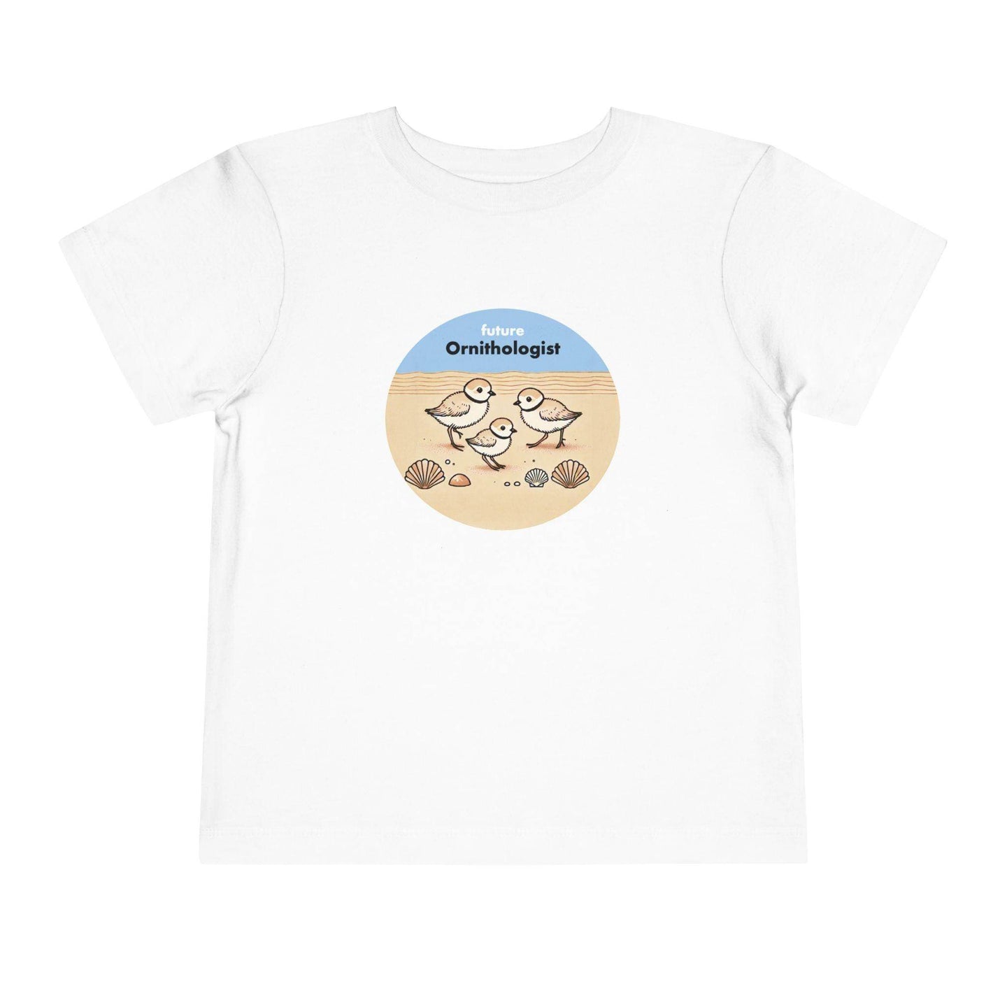 Future Ornithologist Plover - Toddler Short Sleeve - Brightsee