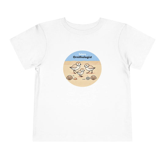 Future Ornithologist Plover - Toddler Short Sleeve - Brightsee