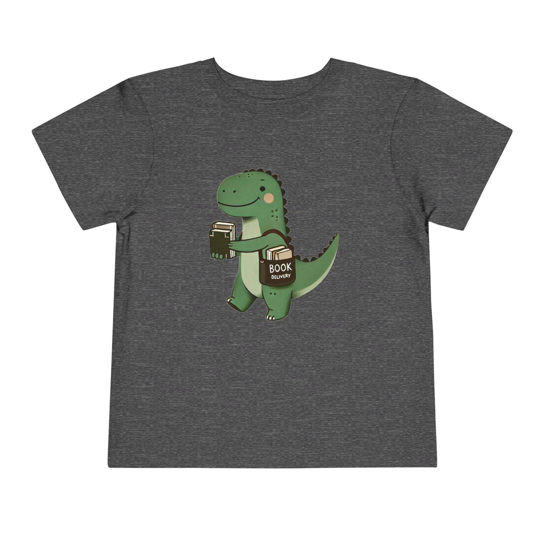 Dino Book Delivery - Toddler Short Sleeve - Brightsee