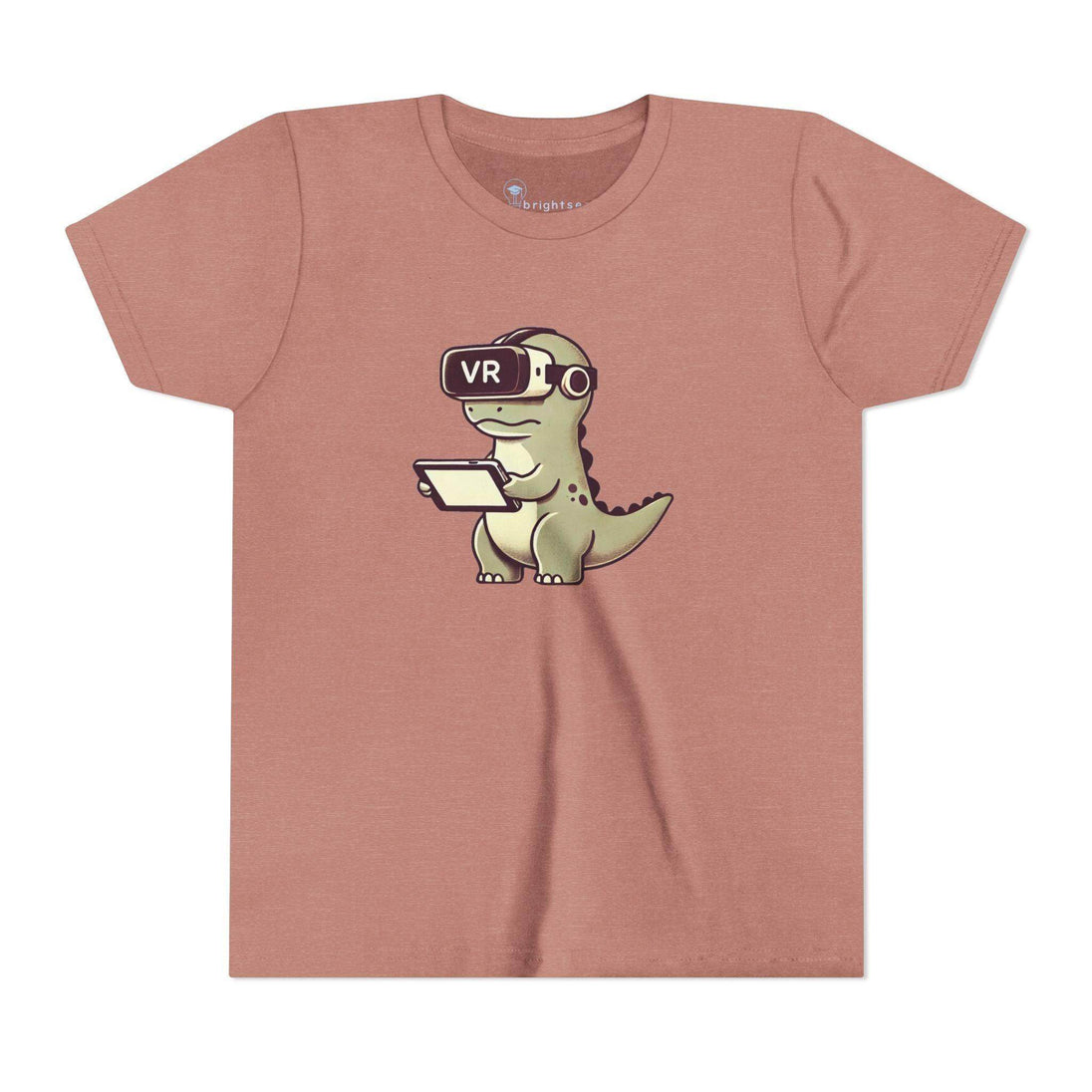 VR Dinosaur - Youth Short Sleeve - Brightsee