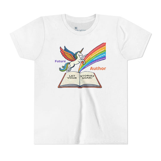 Future Author Alicorn - Youth Short Sleeve - Brightsee