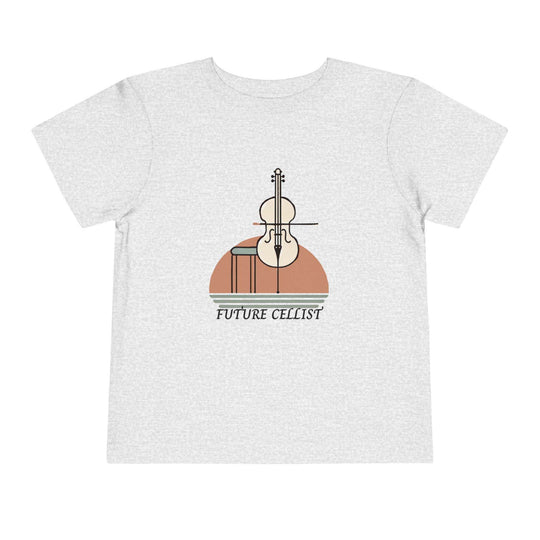 Future Cellist - Toddler Short Sleeve - Brightsee