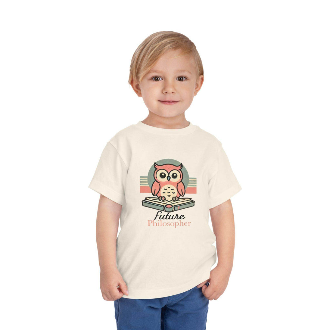 Future Philosopher Owl - Toddler Short Sleeve - Brightsee