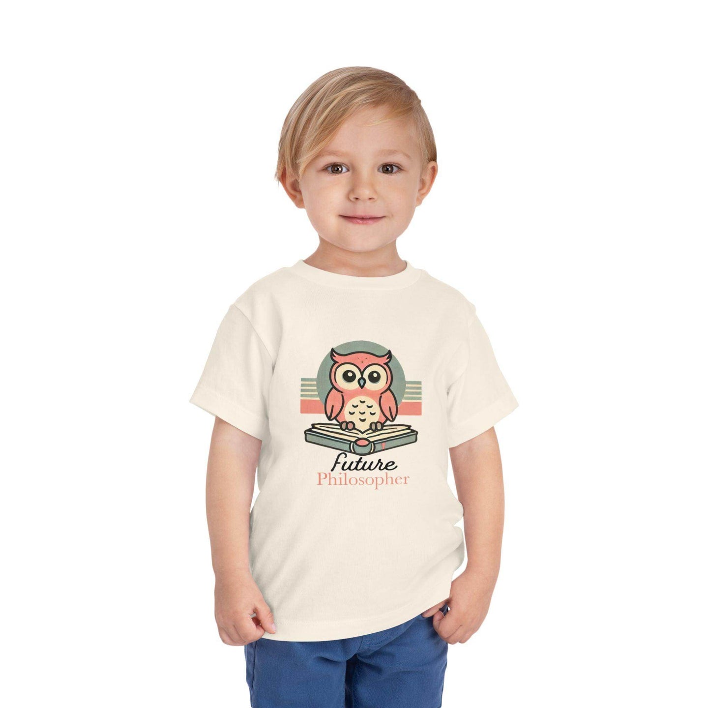 Future Philosopher Owl - Toddler Short Sleeve - Brightsee