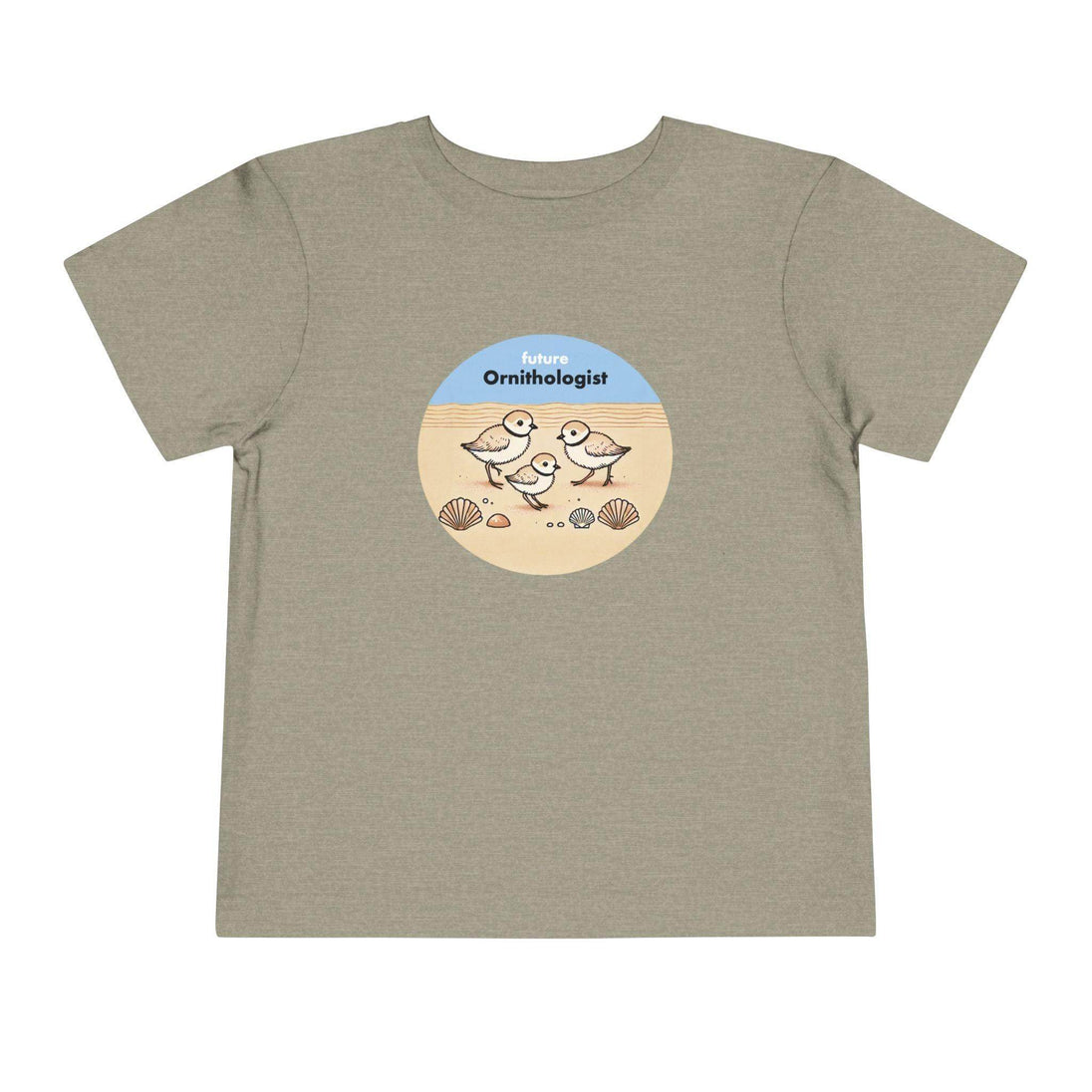 Future Ornithologist Plover - Toddler Short Sleeve - Brightsee
