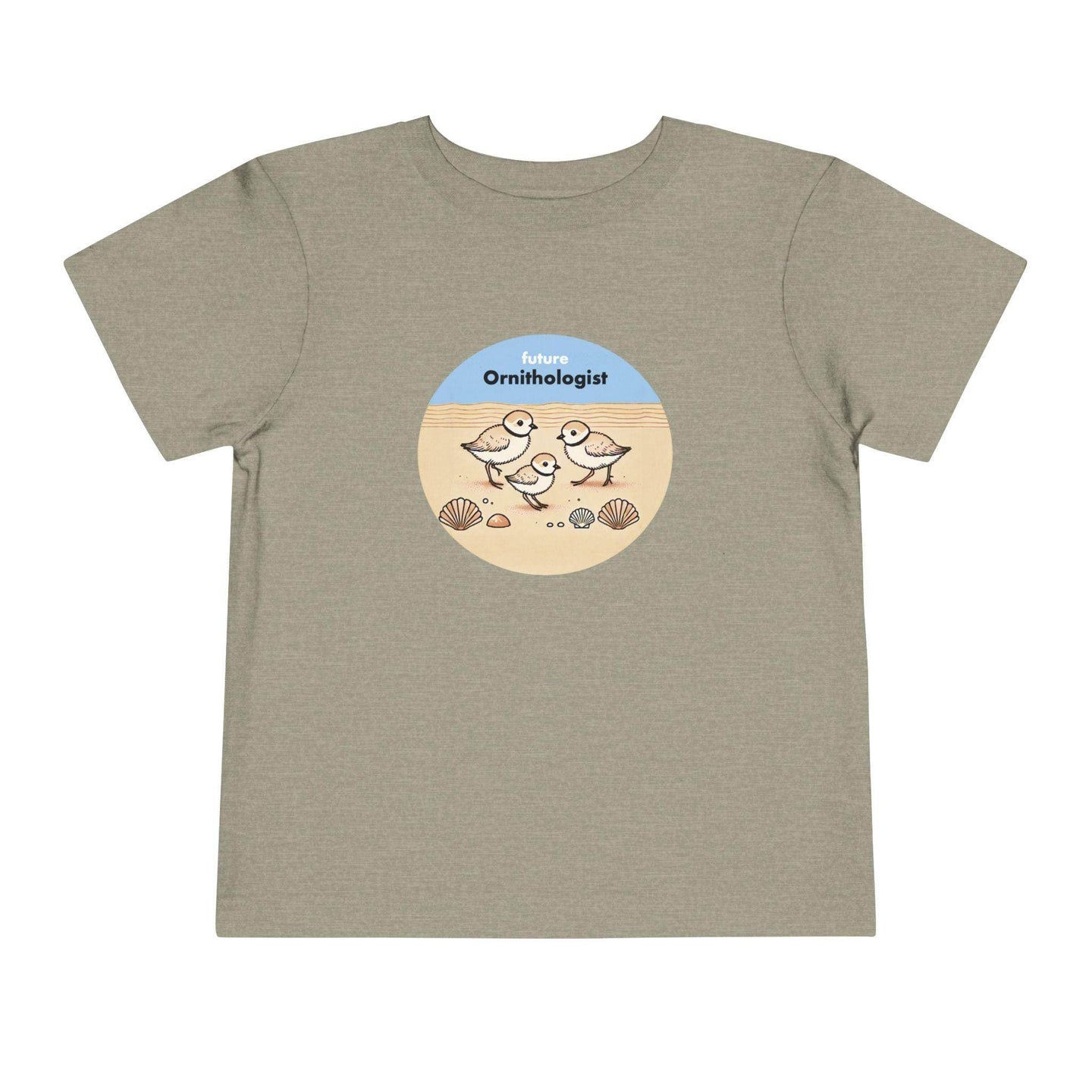 Future Ornithologist Plover - Toddler Short Sleeve - Brightsee