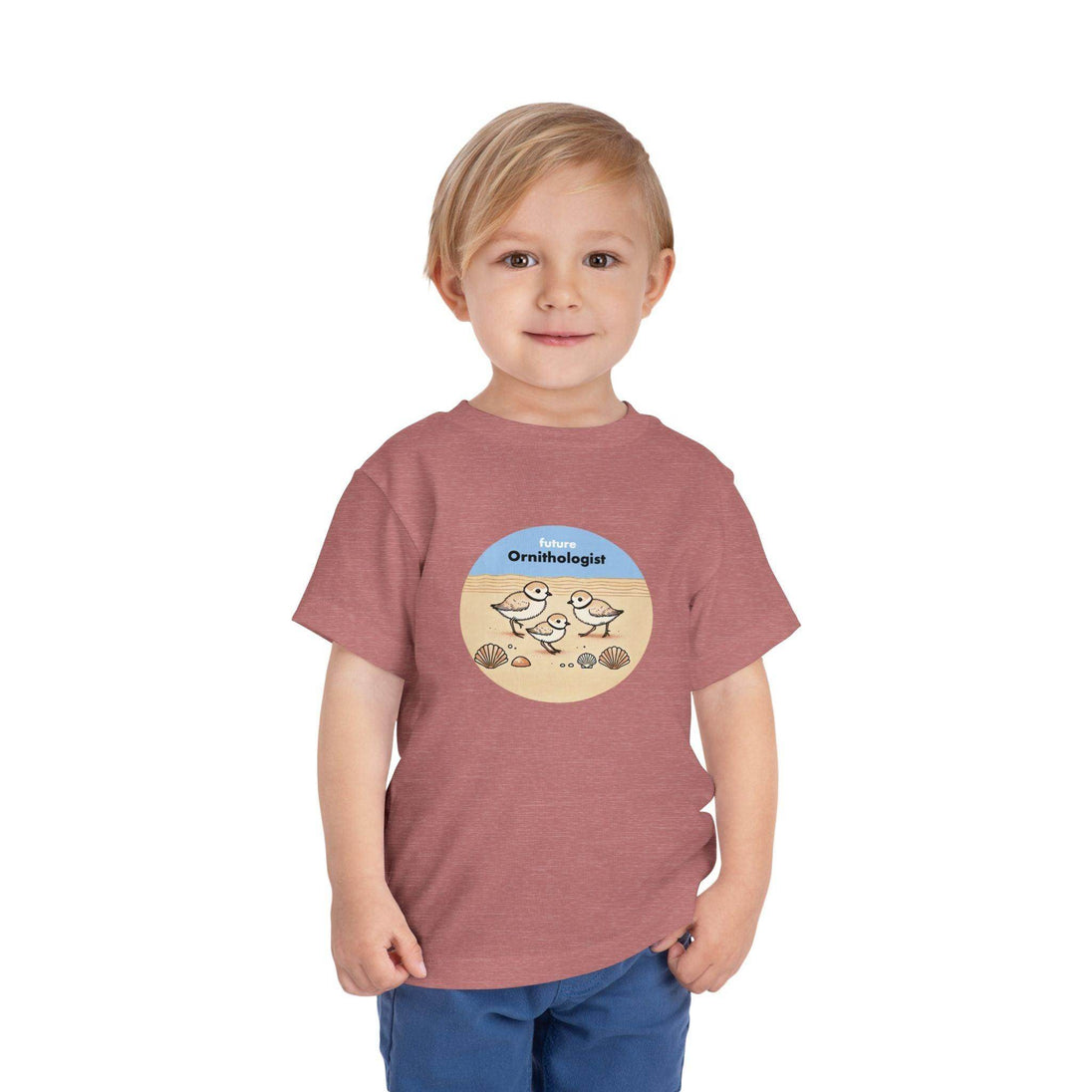 Future Ornithologist Plover - Toddler Short Sleeve - Brightsee