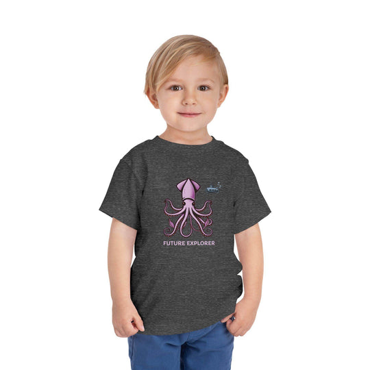Future Explorer Squid - Toddler Short Sleeve - Brightsee