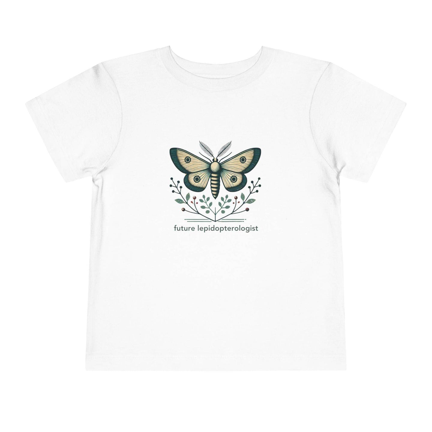 Future Lepidopterologist Moth - Toddler Short Sleeve - Brightsee