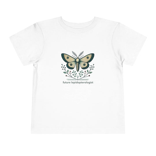 Future Lepidopterologist Moth - Toddler Short Sleeve - Brightsee