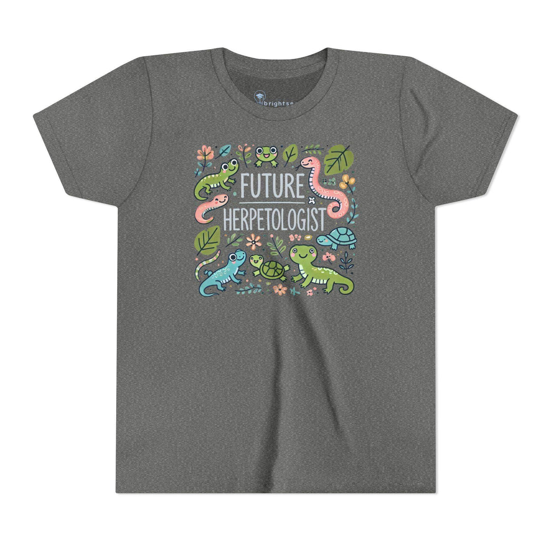 Future Herpetologist Cute - Youth Short Sleeve - Brightsee