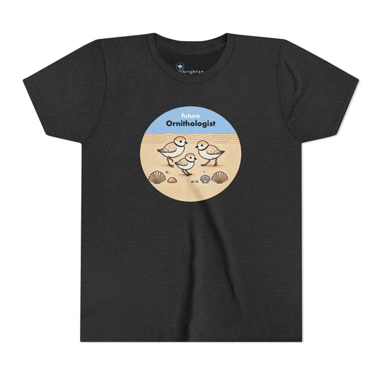 Future Ornithologist Plover - Youth Short Sleeve - Brightsee