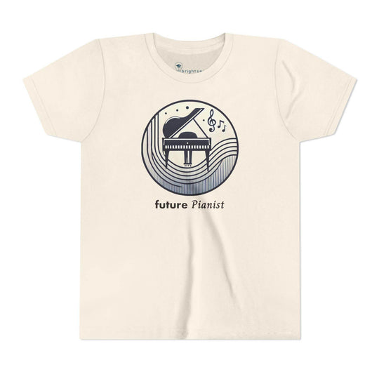 Future Pianist - Youth Short Sleeve - Brightsee