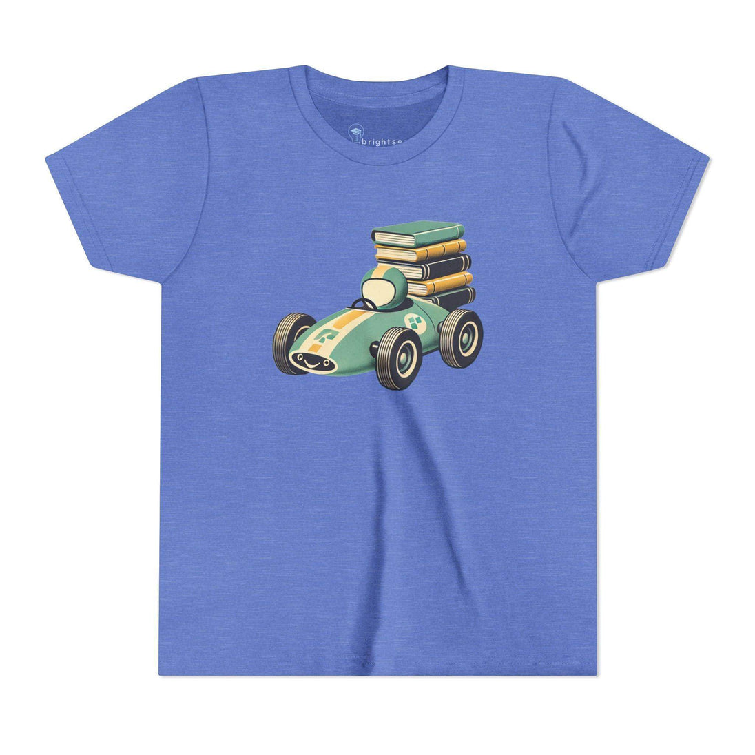 Book Delivery Race Car - Youth Short Sleeve - Brightsee