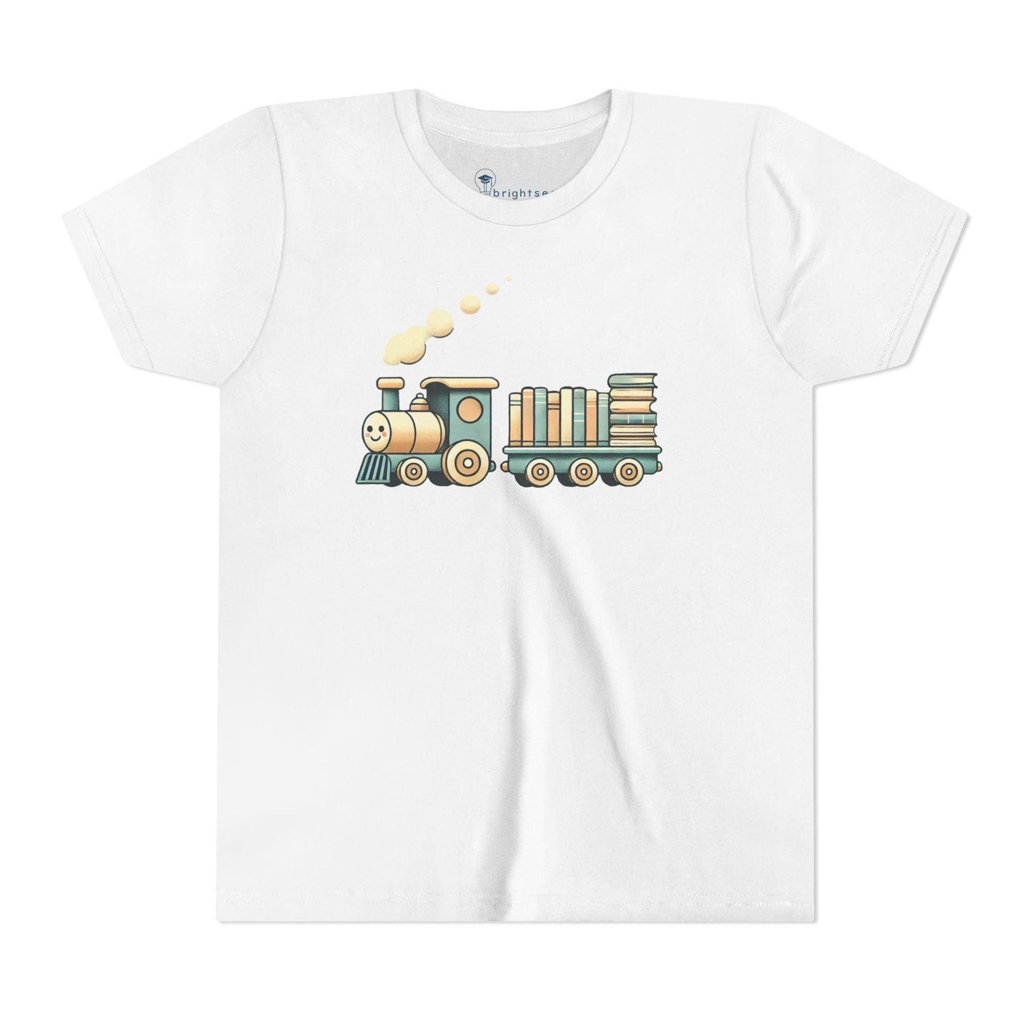 Train Book Delivery - Youth Short Sleeve - Brightsee