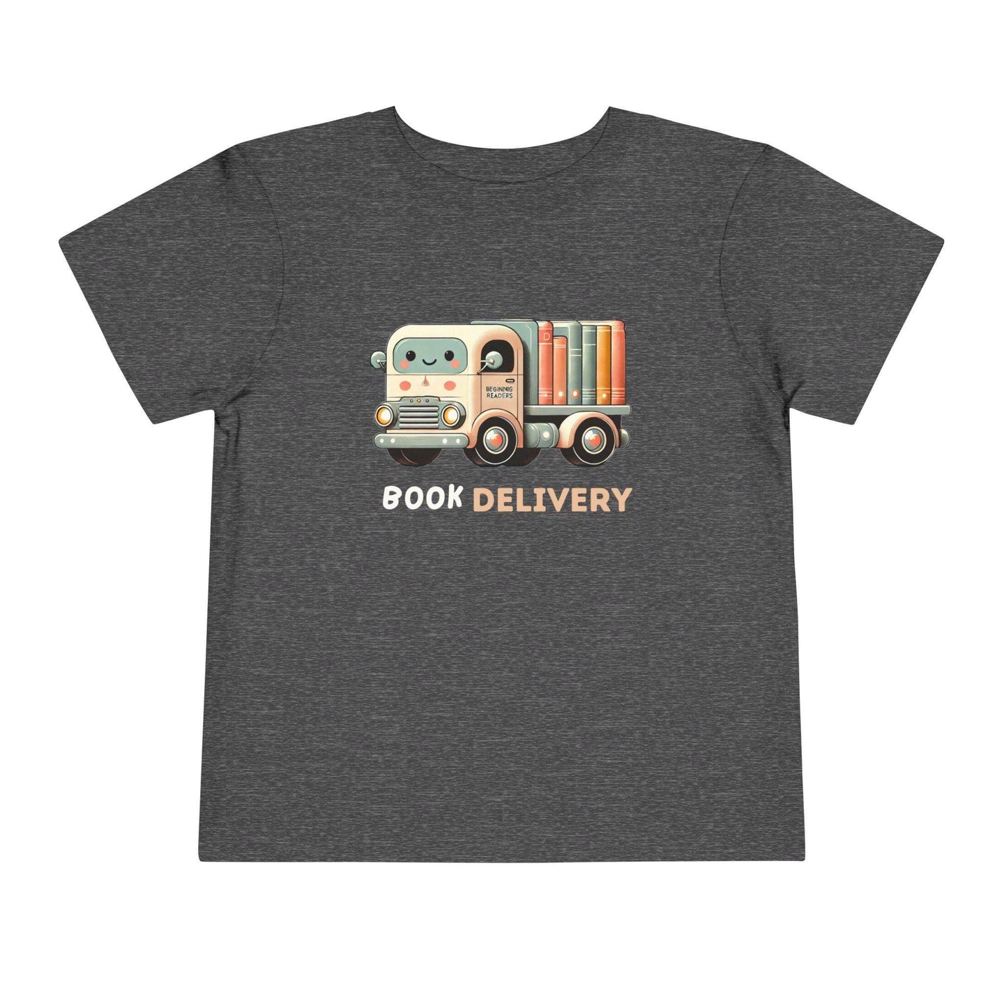 Book Delivery Truck - Toddler Short Sleeve - Brightsee
