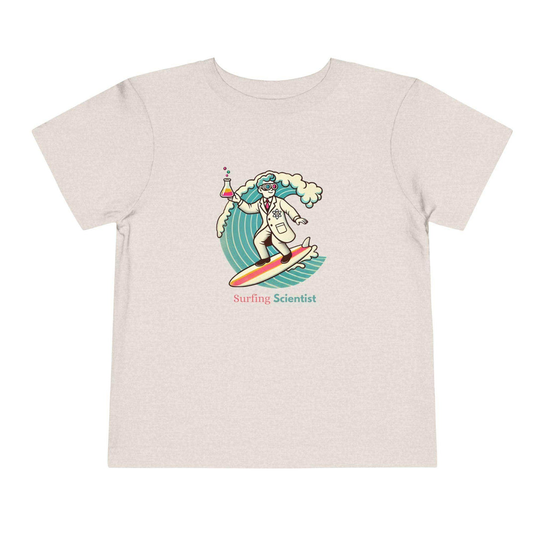 Surfing Scientist - Toddler Short Sleeve - Brightsee