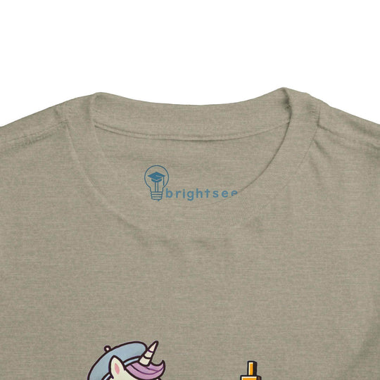 Painting Unicorn - Toddler Short Sleeve - Brightsee