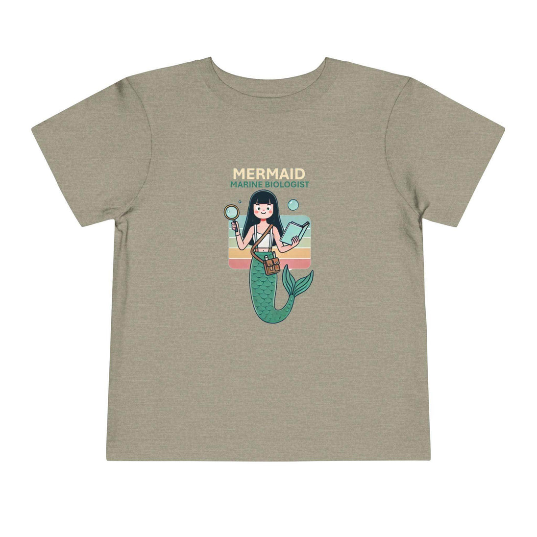 Mermaid Marine Biologist - Toddler Short Sleeve - Brightsee