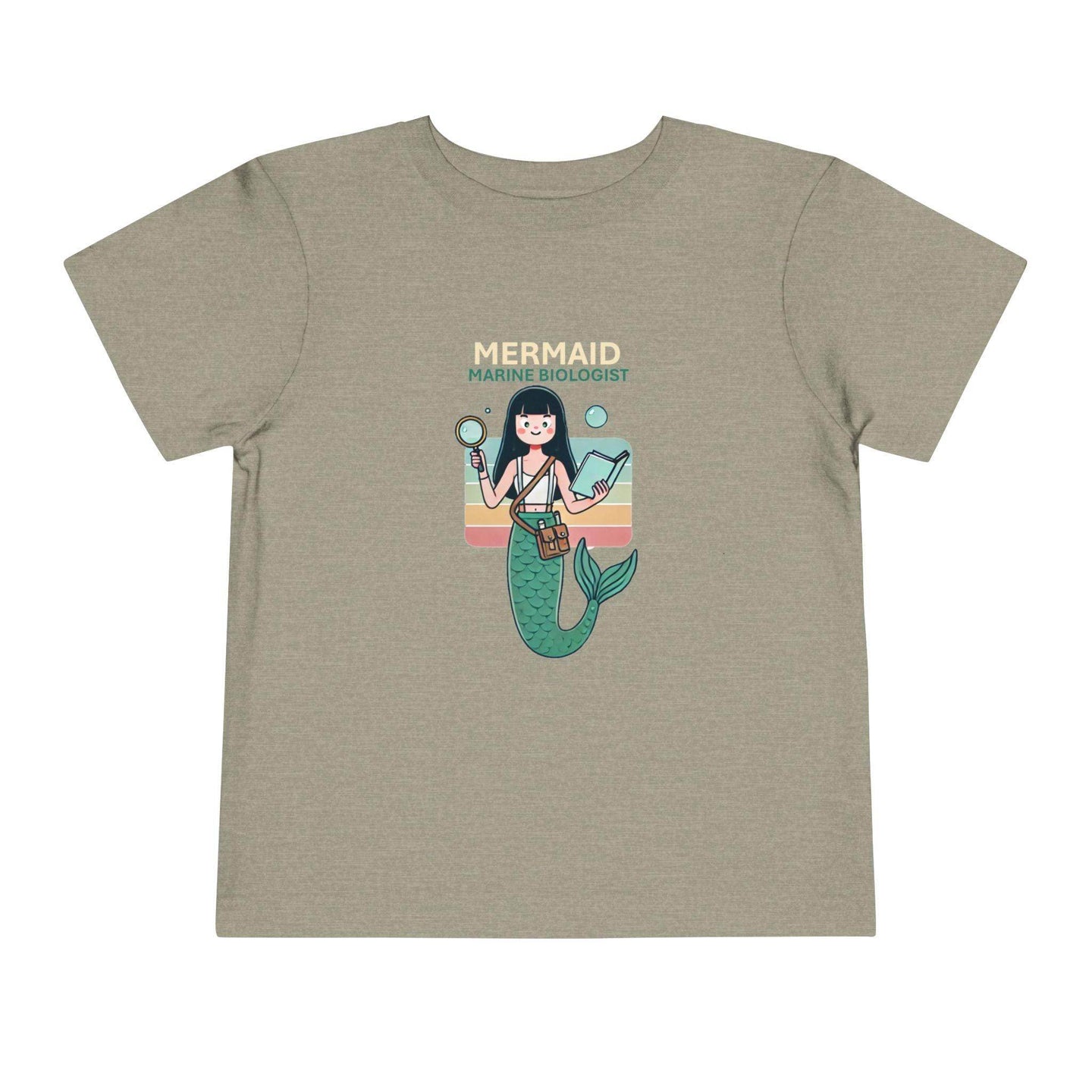 Mermaid Marine Biologist - Toddler Short Sleeve - Brightsee