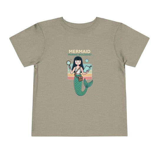 Mermaid Marine Biologist - Toddler Short Sleeve - Brightsee
