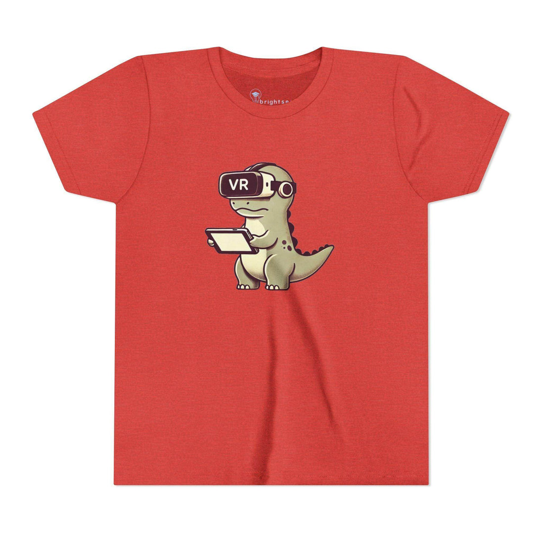 VR Dinosaur - Youth Short Sleeve - Brightsee