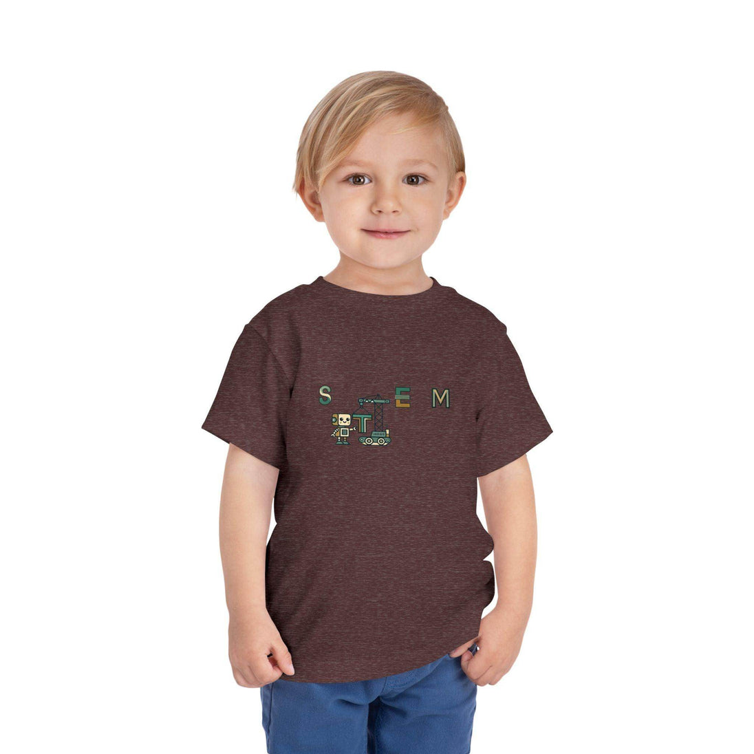 STEM Builder Crane - Toddler Short Sleeve - Brightsee