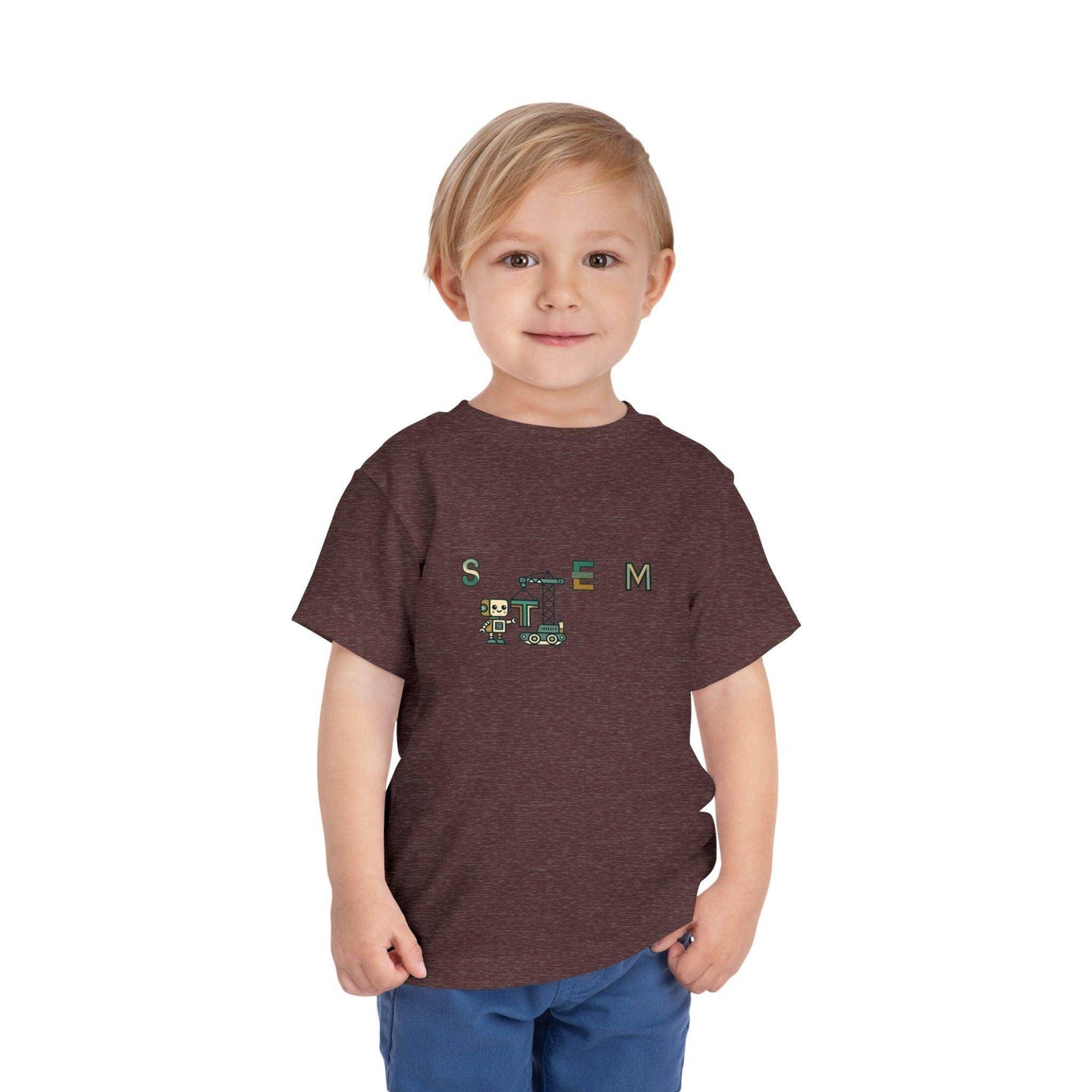 STEM Builder Crane - Toddler Short Sleeve - Brightsee