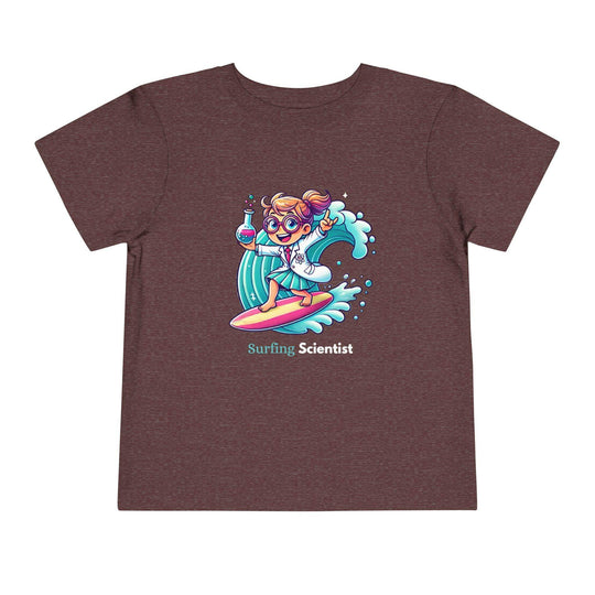 Surfing Scientist Hang Ten - Toddler Short Sleeve - Brightsee