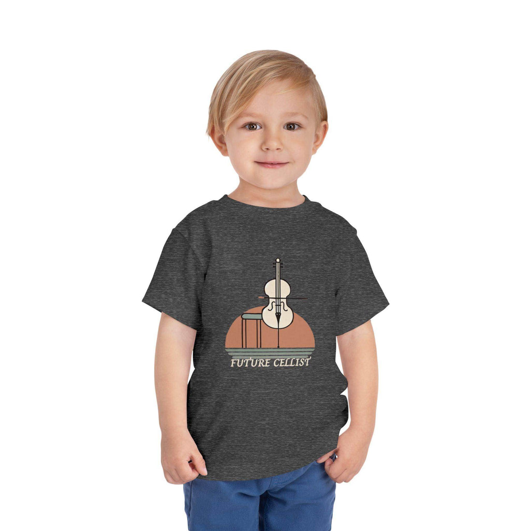 Future Cellist - Toddler Short Sleeve - Brightsee