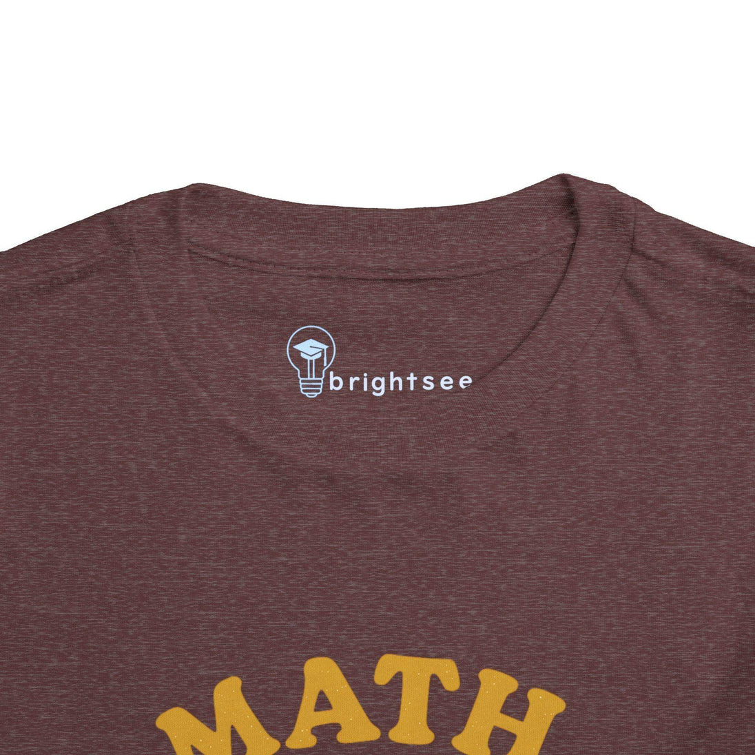 Math is Fun Cute Calculator - Toddler Short Sleeve - Brightsee