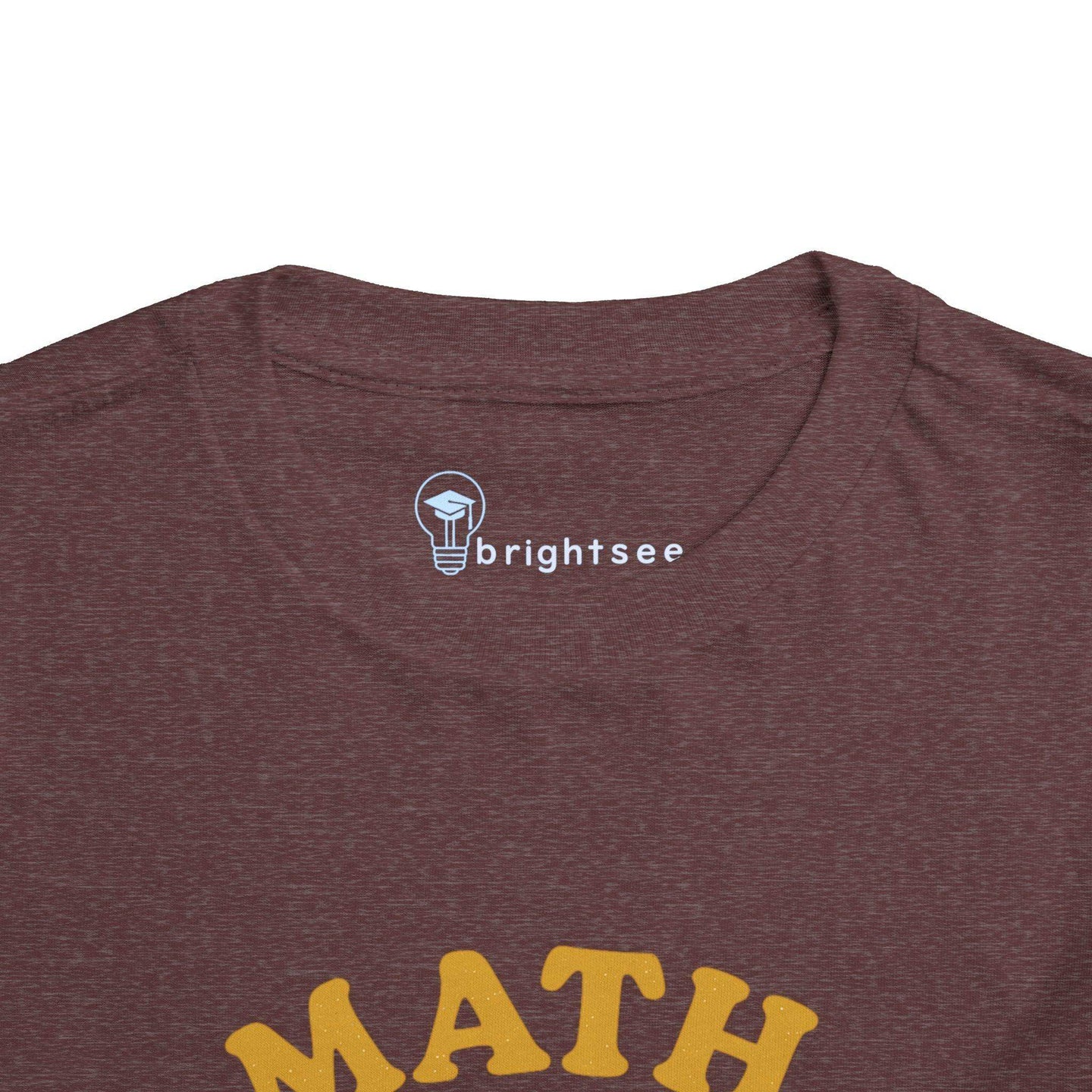 Math is Fun Cute Calculator - Toddler Short Sleeve - Brightsee
