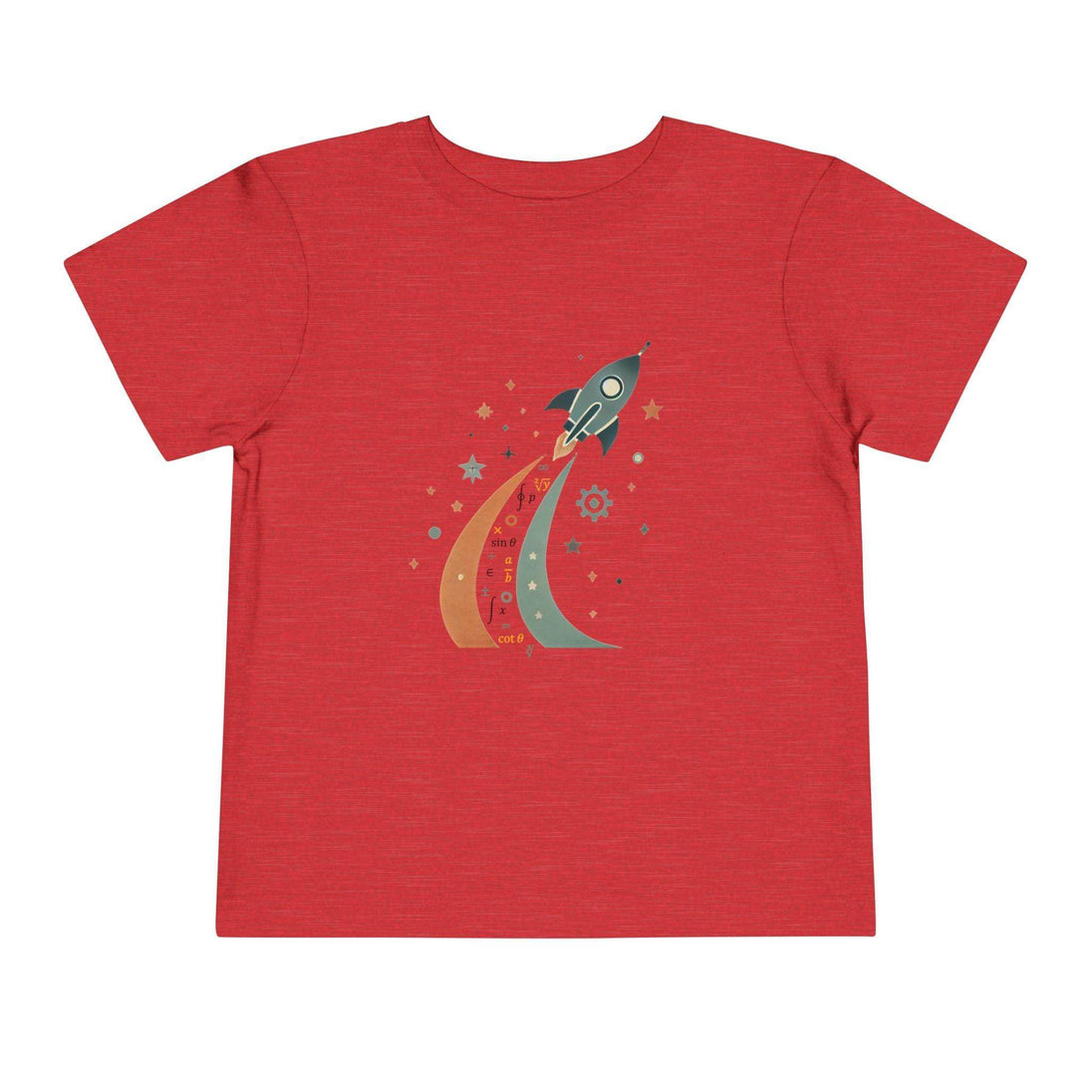 Math Spaceship - Toddler Short Sleeve - Brightsee