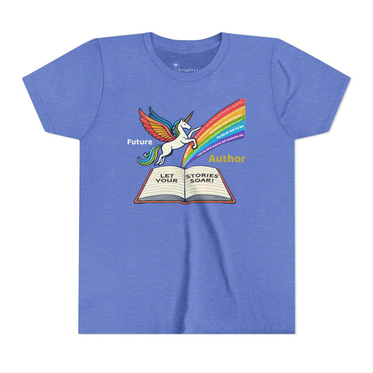 Future Author Alicorn - Youth Short Sleeve - Brightsee