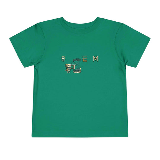 STEM Builder Crane - Toddler Short Sleeve - Brightsee