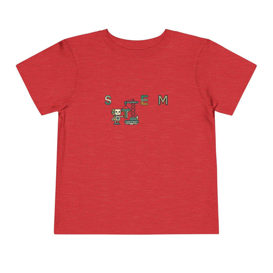 STEM Builder Crane - Toddler Short Sleeve - Brightsee