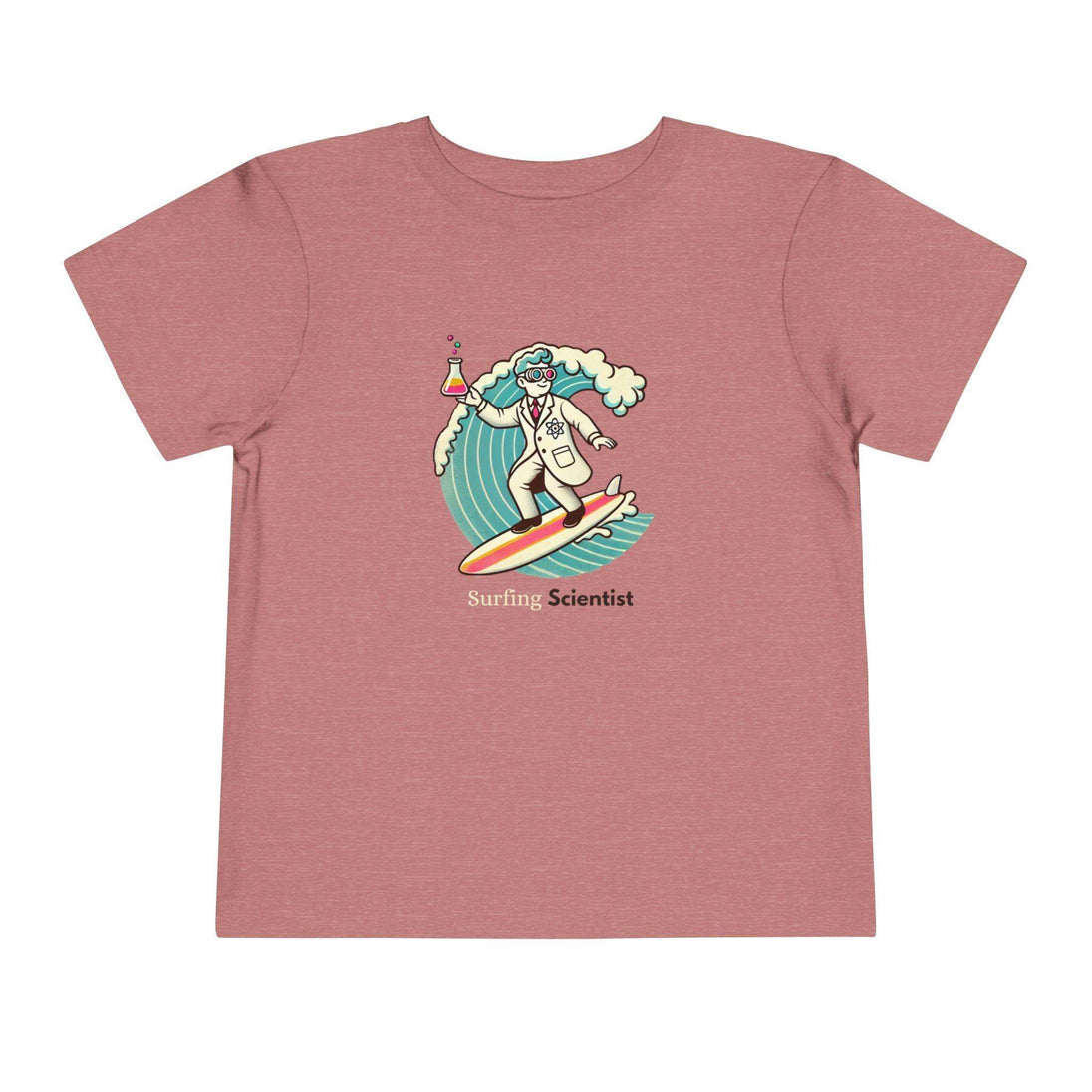 Surfing Scientist - Toddler Short Sleeve - Brightsee
