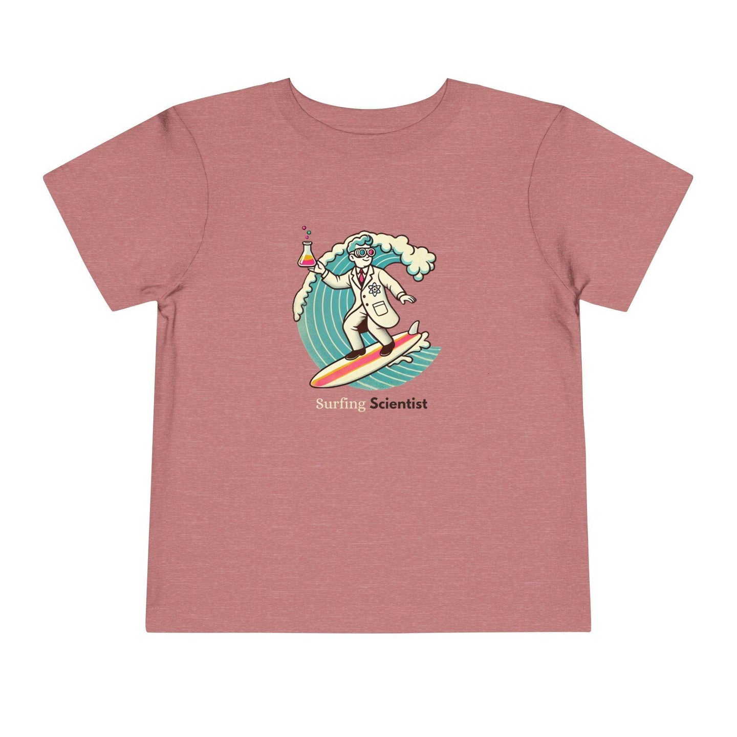 Surfing Scientist - Toddler Short Sleeve - Brightsee