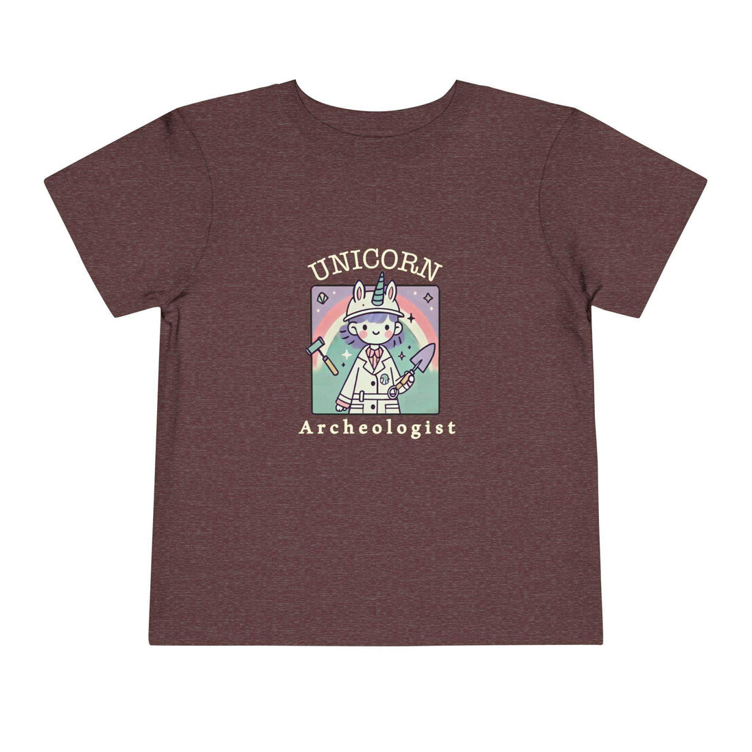 Unicorn Archeologist - Toddler Short Sleeve - Brightsee